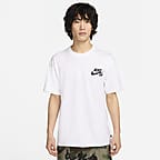 Nike SB 刺繍ロゴ Tシャツ ホワイト Cowtown